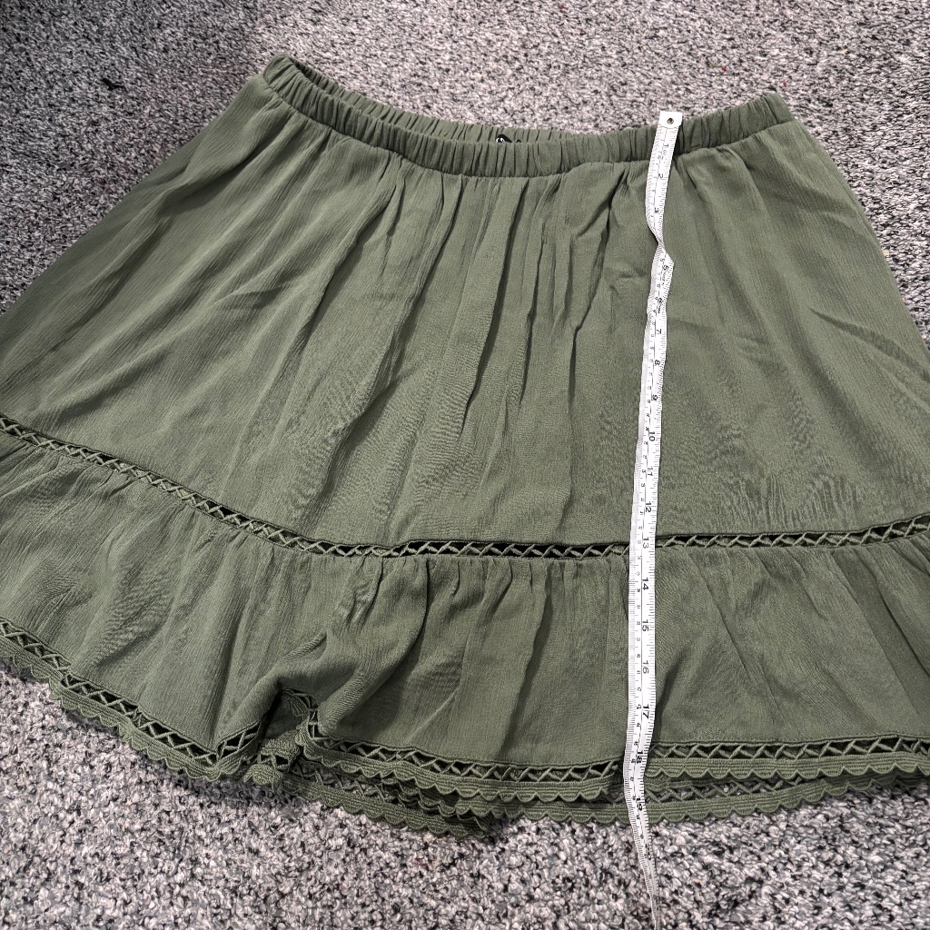 Green Torrid Skirt 0x Nwt